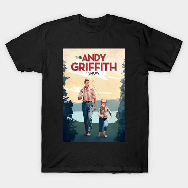 

Men Black Print T-shirt Andy Griffith Show No-Cut Transfer Paper Print Cotton Tshirt M чорний