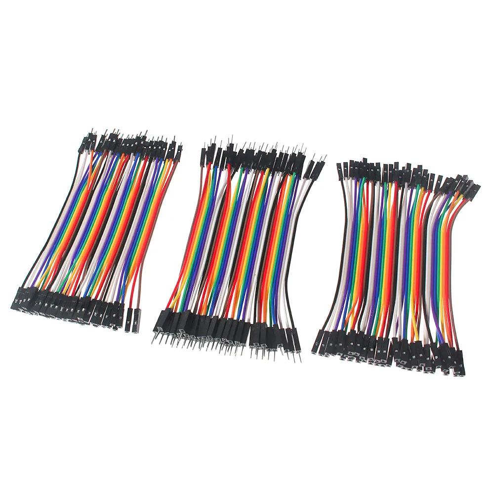 2.54mm 40PIN 10 15 20 30 40CM Dupont Line Male to Male Female to Male Female to Female Jumper Dupont Wire Cable For Arduino DIY
