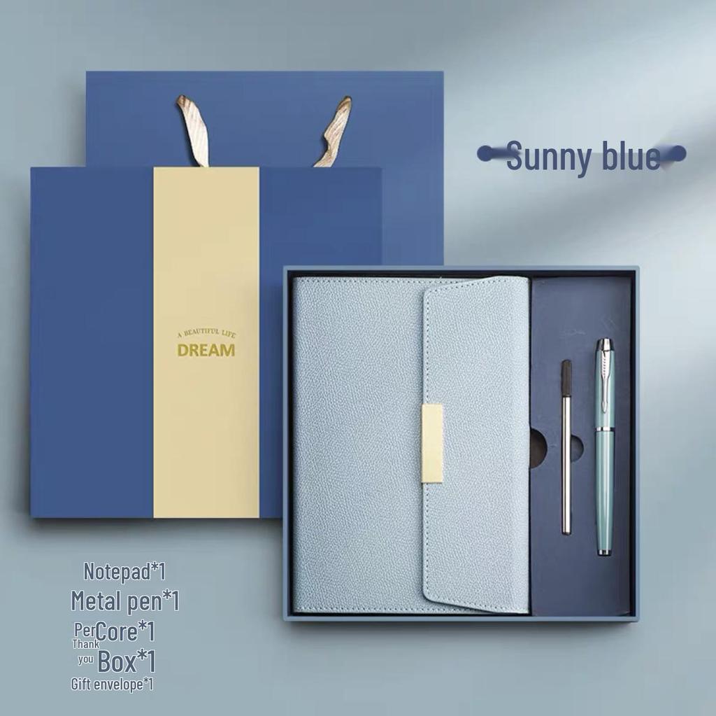 Customizable A5 Notebook Gift Set with Logo Printing - Corporate Business Souvenir