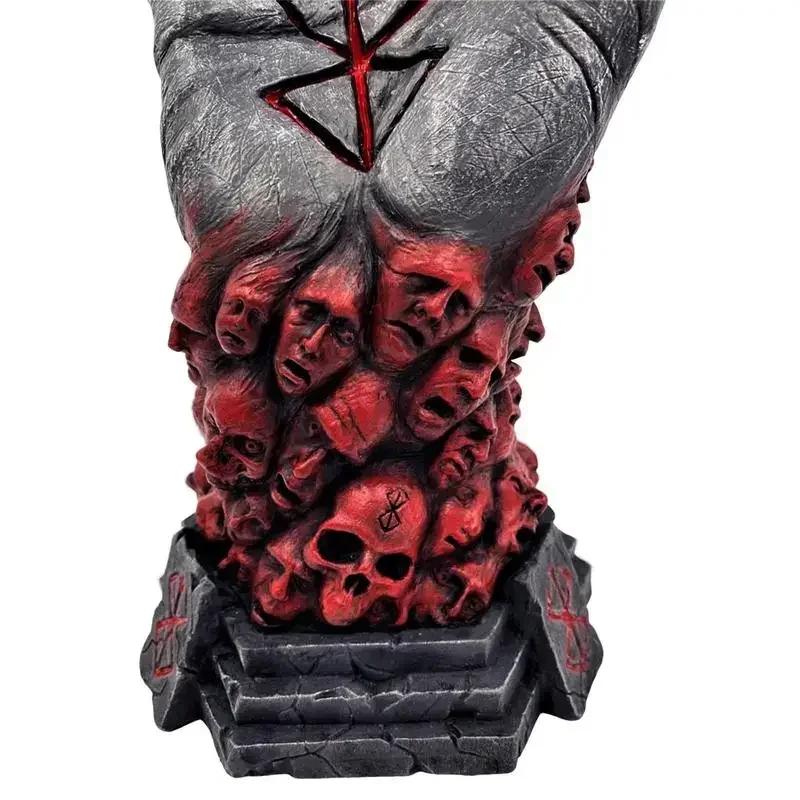 23cm Berserk Mâna lui Dumnezeu Figurina Anime Mâna Diavolului Figurine Mâna lui Dumnezeu Statuie Model de Colecție Păpușă Jucării Cadou Decor Acasă