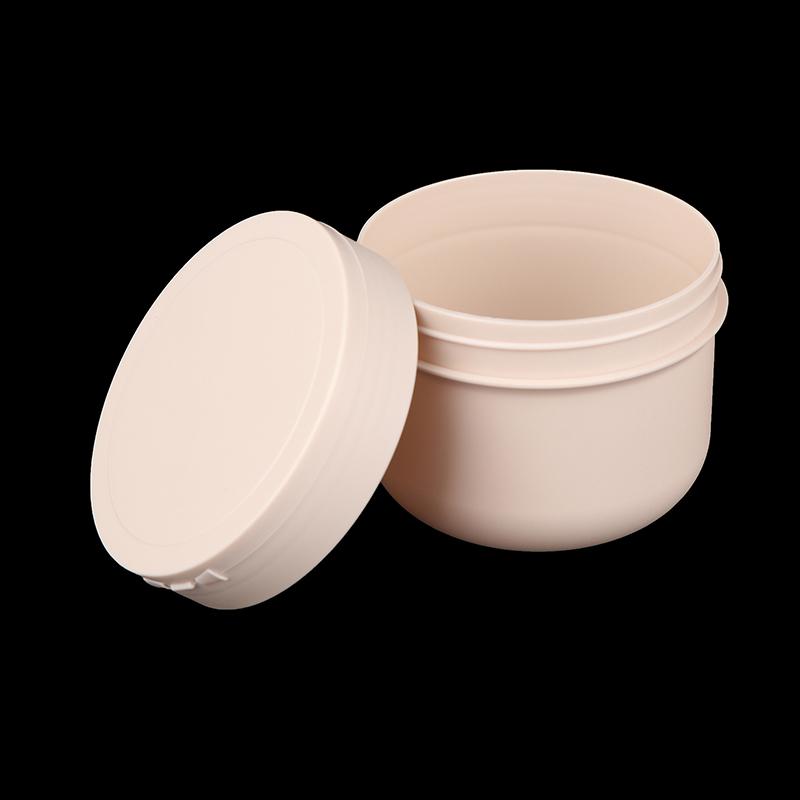 Frosted Face Cream Bottle Lotion Jar Cosmetic Empty Container Hair Mask Bottle Body Cream Refillable Split Bottle With Spoon
