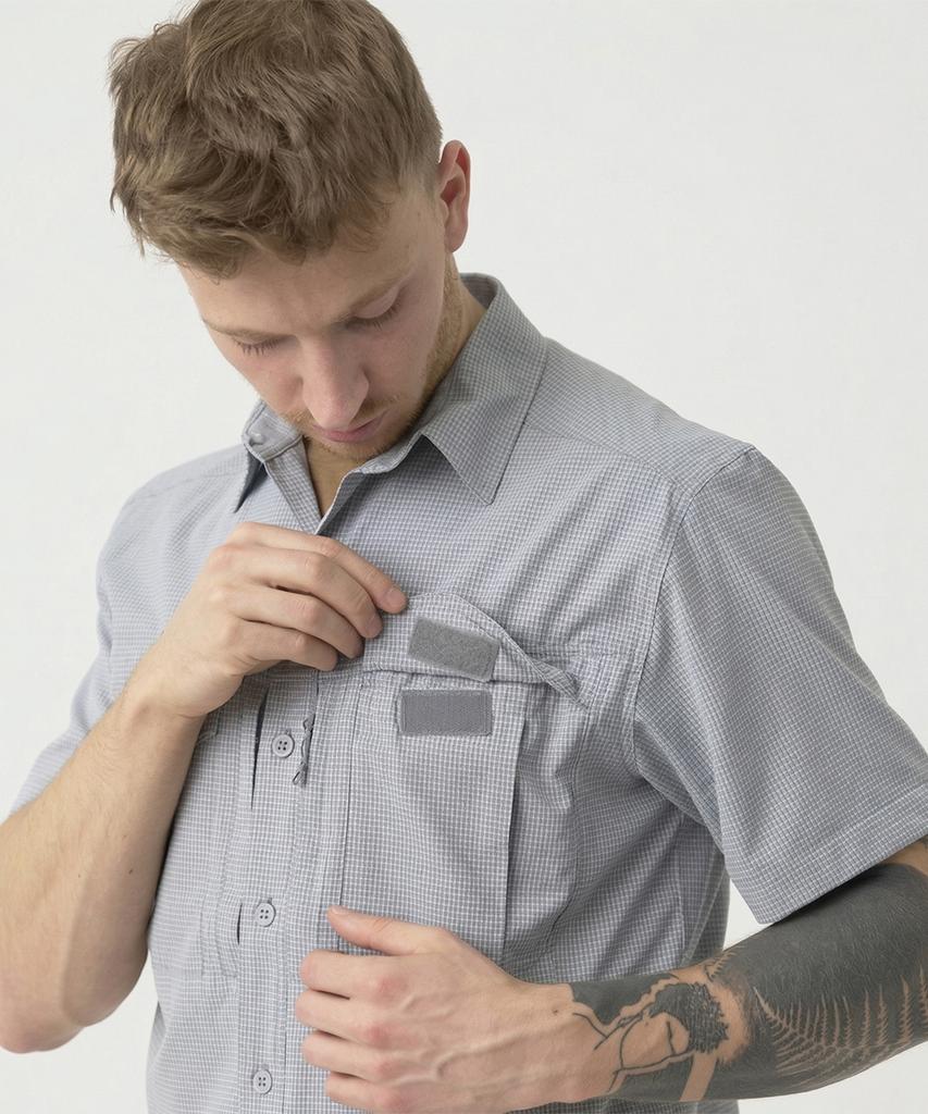 HELIKONTEX Defender Mk2 [Short Sleeve] Ultra Light Shirt Silver Mink