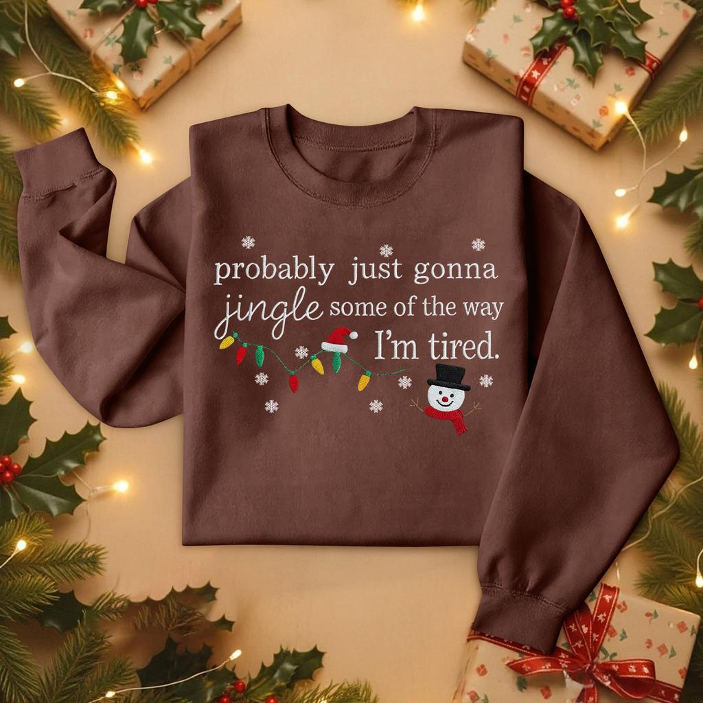 Christmas T-Shirts And Sweatshirts, Women'S Sweatshirts, Long-Sleeved Pullover Sweatshirts, Women'S Long-Sleeved Tops