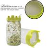For Mason Can Sprouting Lid Germination Net Cover Bean Sprouts Growing Filter