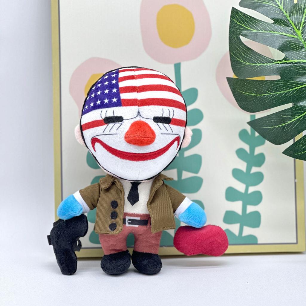 New PayDay 3 Plush Plush Plush Game Accessories Plush Dolls