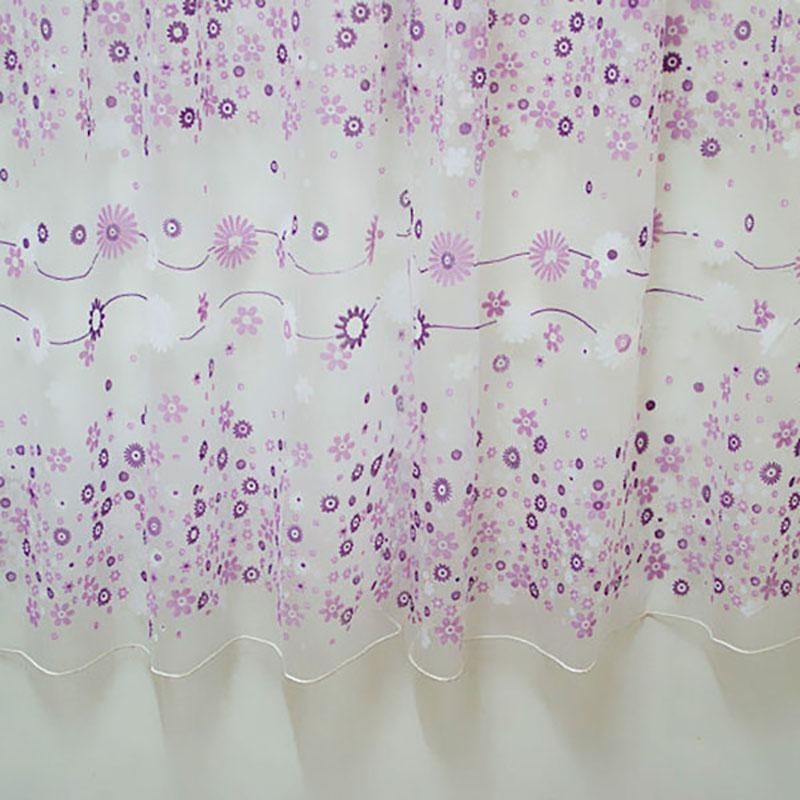 1PC Tulle Curtain For Bedroom Kitchen Kids Room Decoration Louver Window Treatments Romantic Butterfly Pattern Sheer Drape