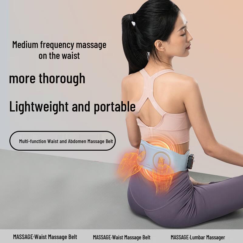 Kangzuo EMS Pulse Lumbar & Abdominal Massage Belt