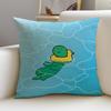 Cute JJOGUMANS Cushion Cover Pcs Soft Decorative Square Cushion Covers X X Pillowcases for Sofa Couch Home Bedroom