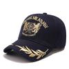 New Women Men's Baseball Cap Golden Wheat Ear Leisure Sun Hat Outdoor Casual Embroidered Caps Black Sport Hats