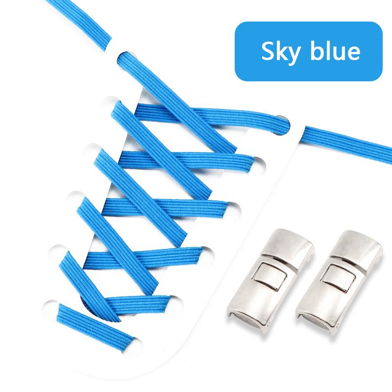 No Tie Shoes Laces for Flat Running Shoes Convenient and Fast for Kids Adult Elastic Laces for Sneakers Cross Buckle Shoelaces
