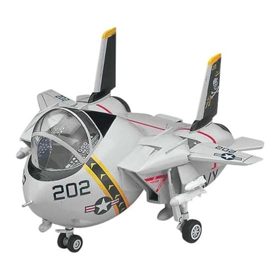 Hasegawa Egg Plane F-14 Tomcat ВМС США Немасштабная пластиковая модель TH2