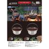 CaptaIn Stag CaptaIn Stag Uh 4124 [campIng Fire Pot With Wooden Lid 18cm StaInless Steel Made In Japan Made In Tsubame Sanjo]