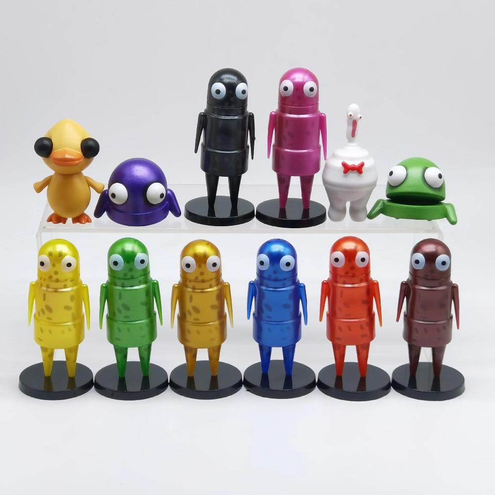 12pcs/set R.E.P.O. Game Action Figures Peripheral Dolls 1/2 Generation REPO Game Doll Ornaments Toys Kids Surprise Gift