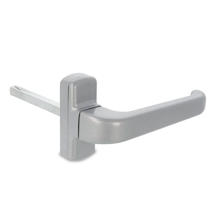 AMIG 19250 | Poignées De Porte En Aluminium EPSILON | 132 X 70 Mm | Aluminium | Argent