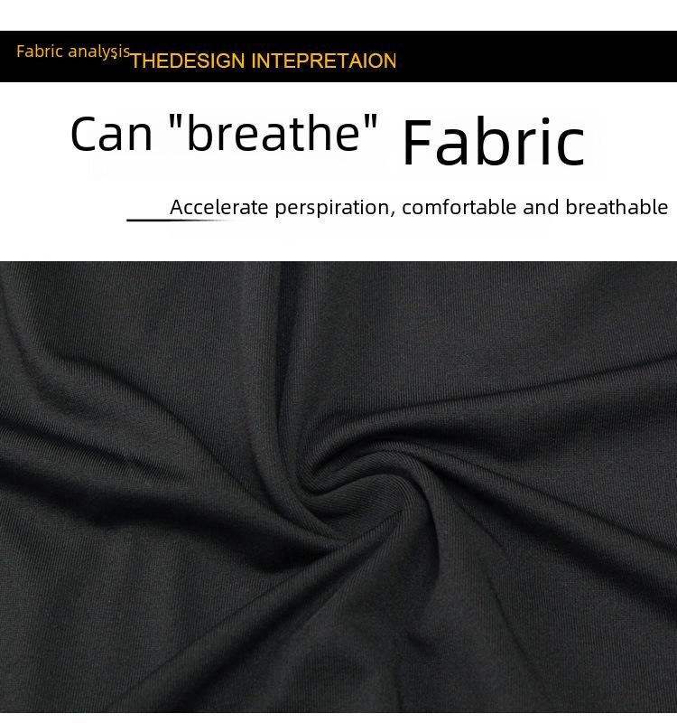 Men's PRO Short Sleeve Compression Shirt - Quick-Drying, Breathable, Four Seasons Fitness & Running T-Shirt.