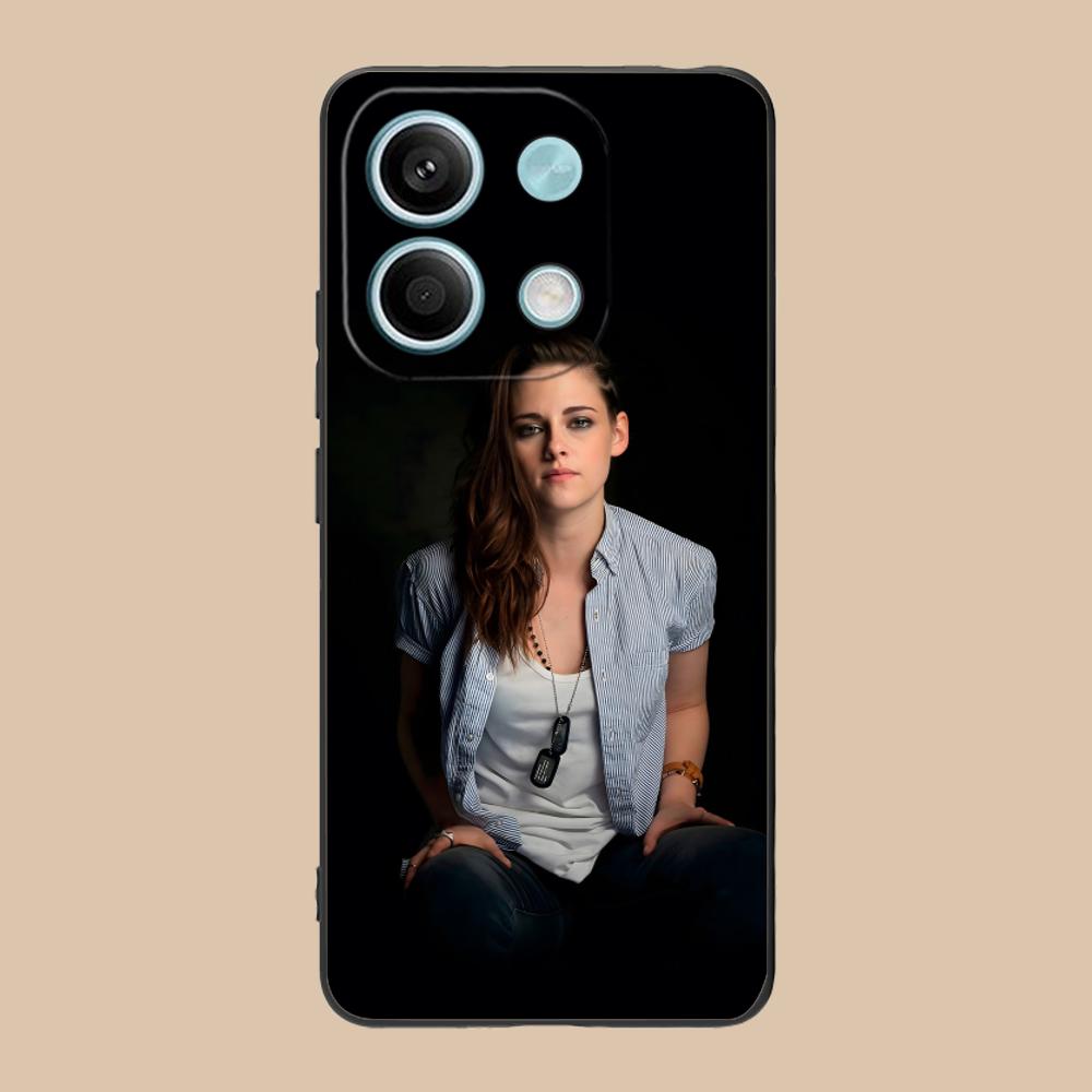 Kristen Stewart Mobile Cell Phone Case for Xiaomi 15 14 13 12 Mi 11 T Ultra Lite Pro S X 5G Colorful Printing Cover Luxury Cover