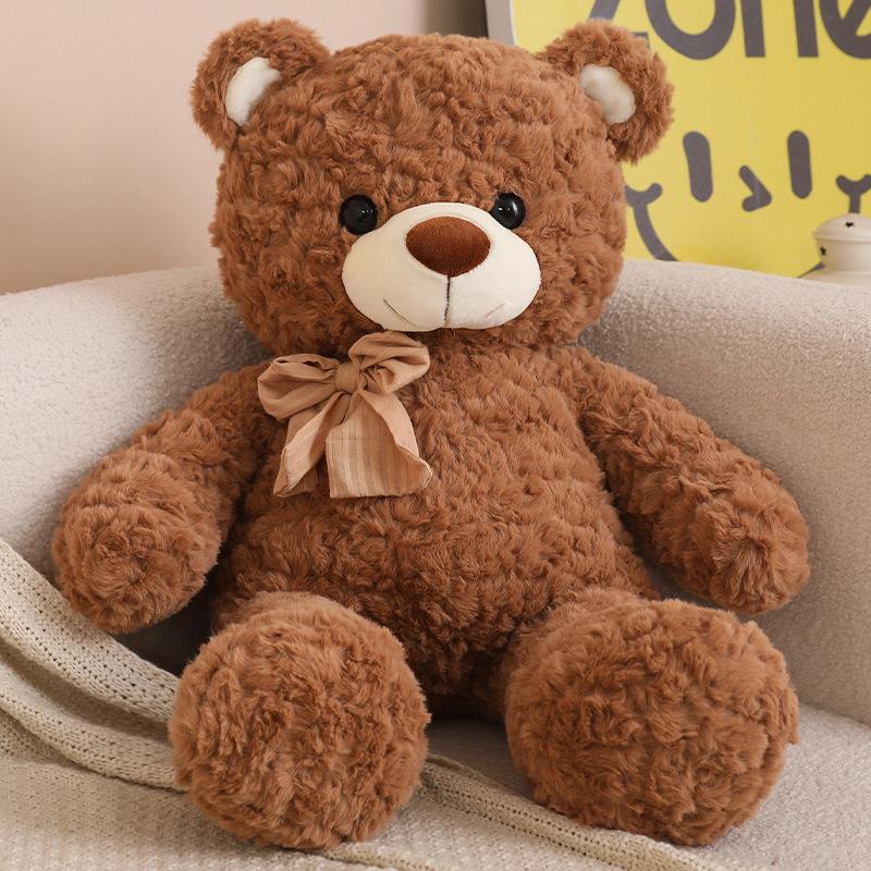 Valentine'S Day Gift For Girlfriend Teddy Bear Plush Toy Cute Chocolate Bear Doll Girl Hug Bear Gift