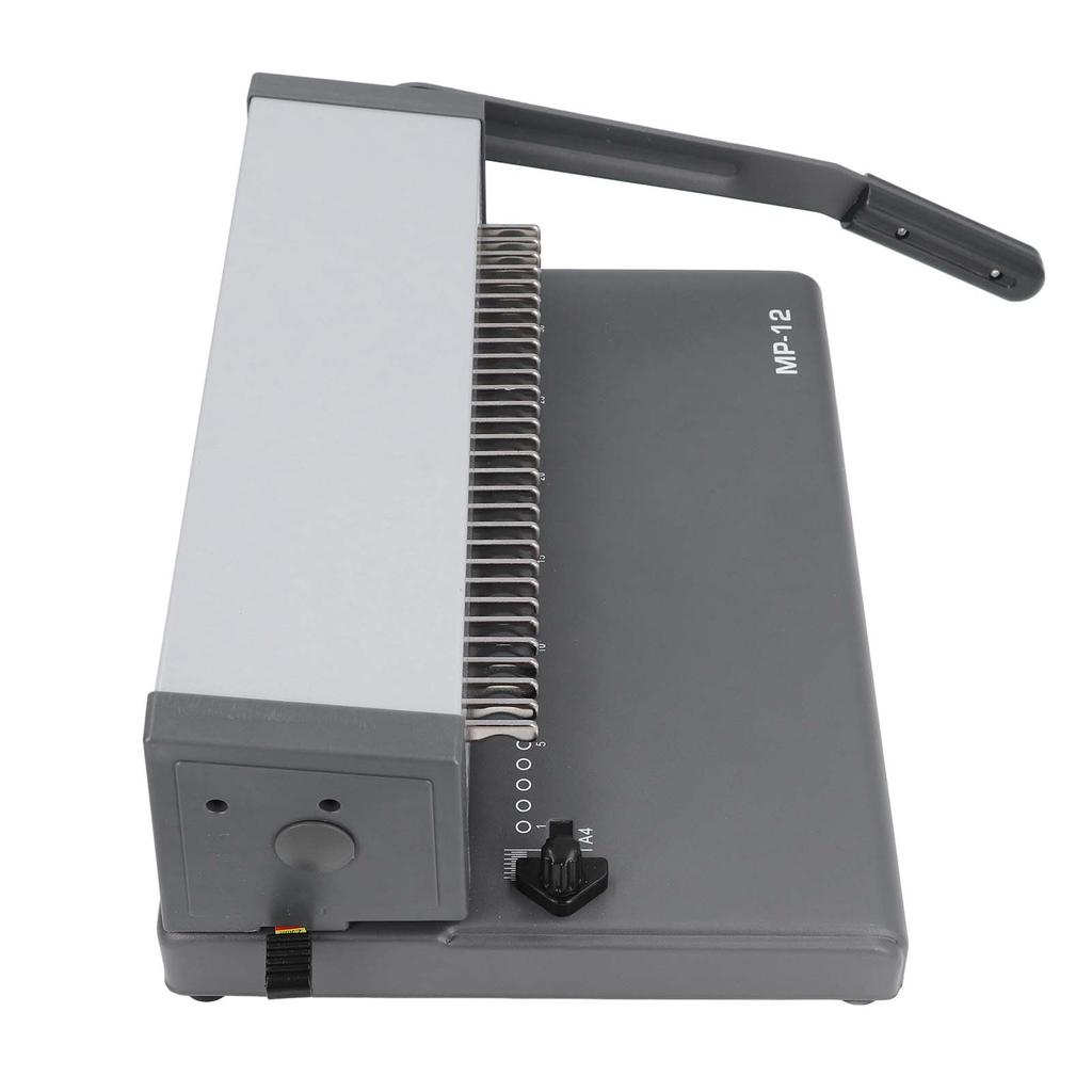 Máquina de Encadernação 30 Furos Diâmetro 0,5mm Margens 2,5mm 4,5mm 6,5mm Máquina de Encadernação Espiral para Lett