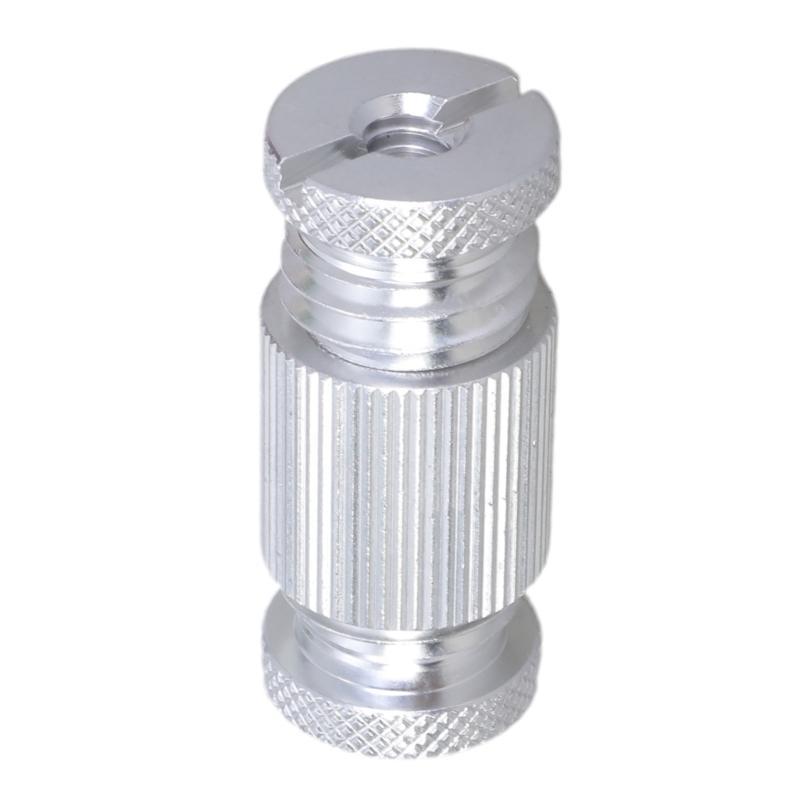 1/4in to 5/8in Aluminum Adapter for 1/4 Thread Rangefinder Tripod Adapter Converter Threaded Screw Adapter