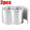 1/2PCS 5M Car Exhaust Heat Insulation Aluminum Foil Tape Gold/Silver Reflective Self-Adhesive Tape Universal Car Tuning Parts