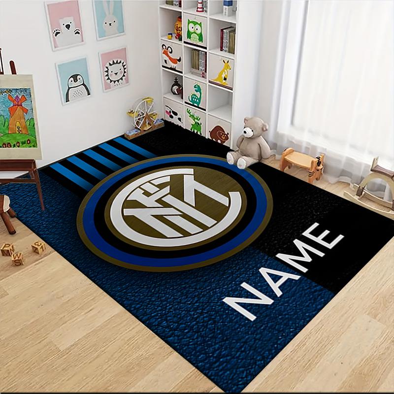 Custom Name Argentina Football Crest Carpet Rug Customizable Soft Washable Anti-Slip Home Living Room Sofa Mats Personalized Rug. 0909193
