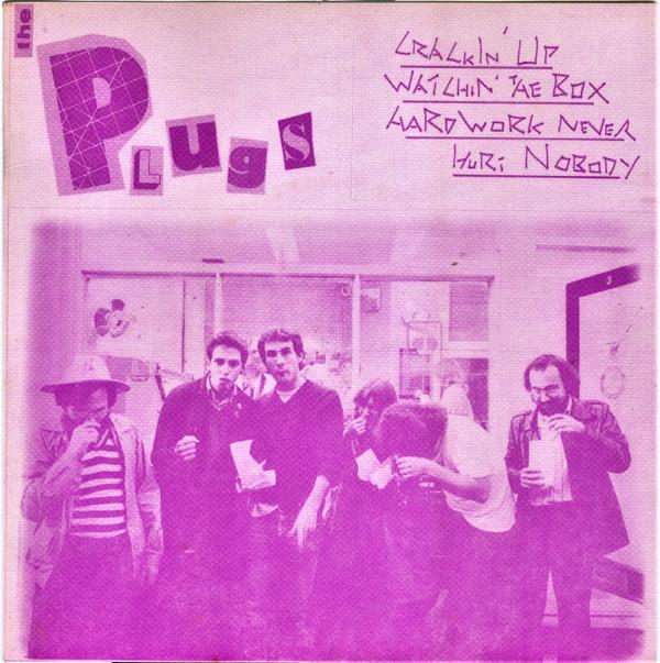 

7inch Record PLUGS - Crackin Up POP1 Plugpop Records 1980 UK Rock Used