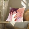 Kase-san And Morning G-Glories Anime Pillow Case Fashion Square Pillowcase Bedroom Sofa Room Ins Decoration Leisure