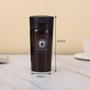 500ml Thermos Coffee Cup Tea Mug Double Layer Stainless Steel Vacuum Insulated Metal Thermos Outdoor Sports Water Bottle