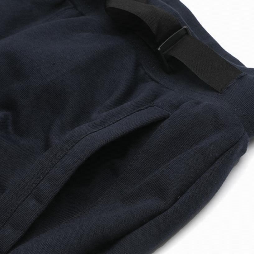 adidas Neo M Cs Rise Tp Lace-Up Cuffed Color-Block Vintage Knitted Sports Pants Men Pants Blue FQ2008