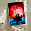 Full Round Diamond Painting The Princess On The Sea Art Rhinestone Picture Mosaic DIY 5D Cross Stitch Embroidery Home Decoration