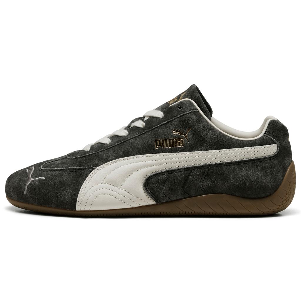 New PUMA Speedcat Faded Abrasion Resistant Low Top Casual Shoes Unisex Gray White 403688-03