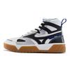 Cl Mid Skateboarding Shoes Black White Blue D1GH202901