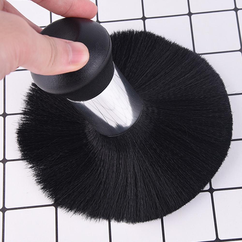 Neck Duster Brush Soft Hair Brush Neck Face Duster Hairdressing Hair Cutting Cleaning Brush Salon Hairdressing Styling Tools