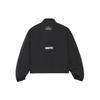 Lining Badfive Casual Stand Collar Loose Printed Jacket Women Jacket Black AFDS086-3