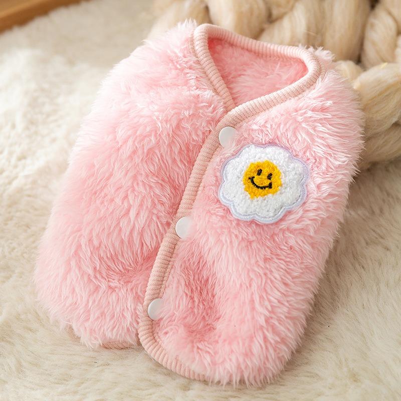 Thickened Warm Winter Fleece Vest For Small Dogs Pet Clothing