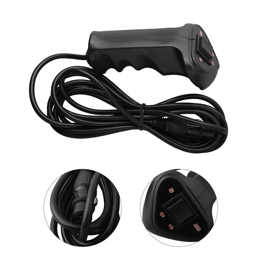 A High Quality Winch Equipped Vehicle Wired Manual Control Handle Wireless Remote Control High Quality Plastic