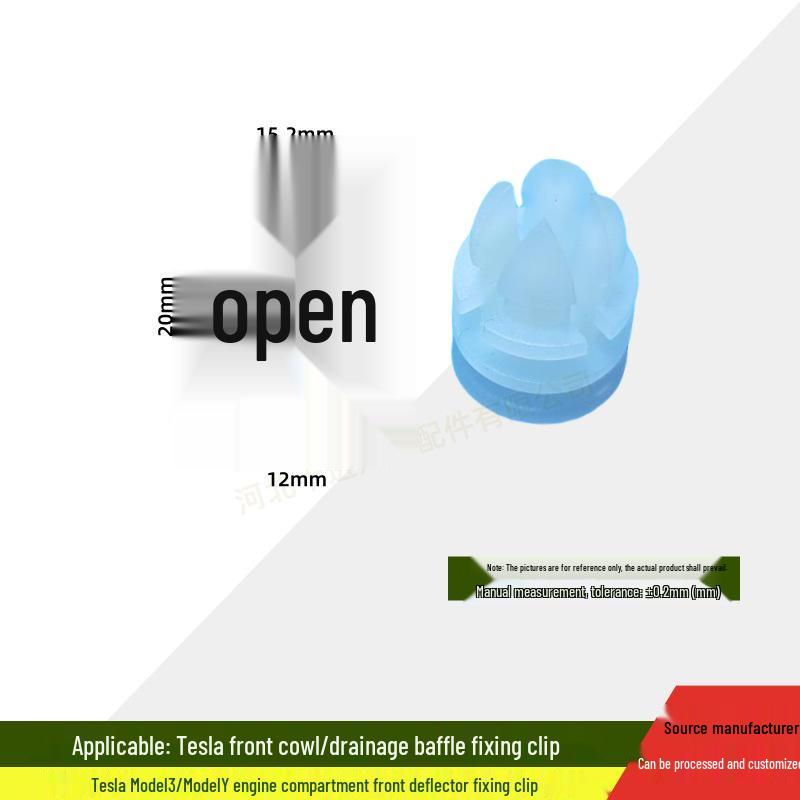 

Tesla Model 3/Y Front Water Deflector Clip 109269600BP