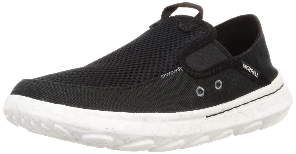 Merrell Hut Moc 2 Sports Size 2E Men's Sneakers, Black, 26.0 Cm,