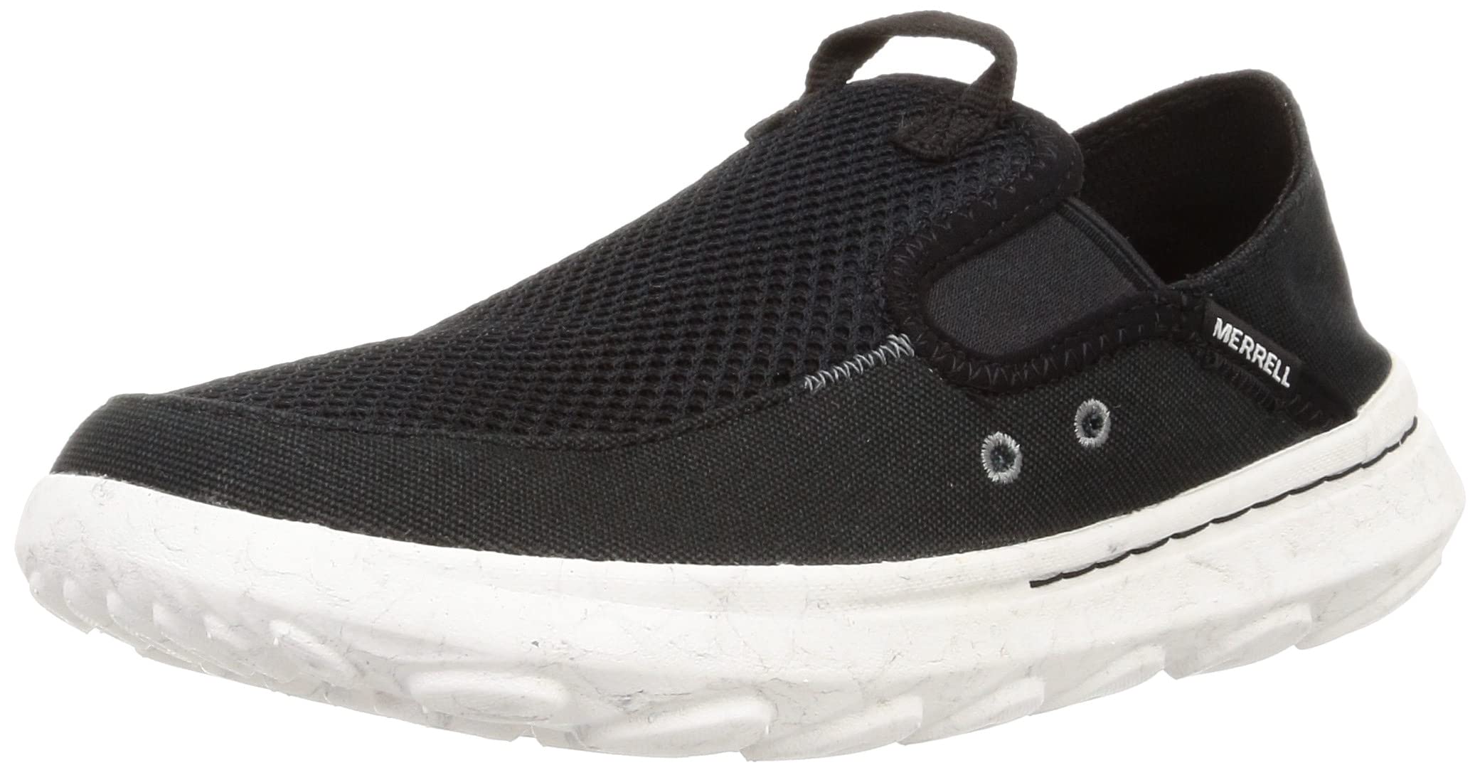 

Merrell Hut Moc 2 Sports Size 2E Men s Sneakers, Black, 26.0 cm, чёрный