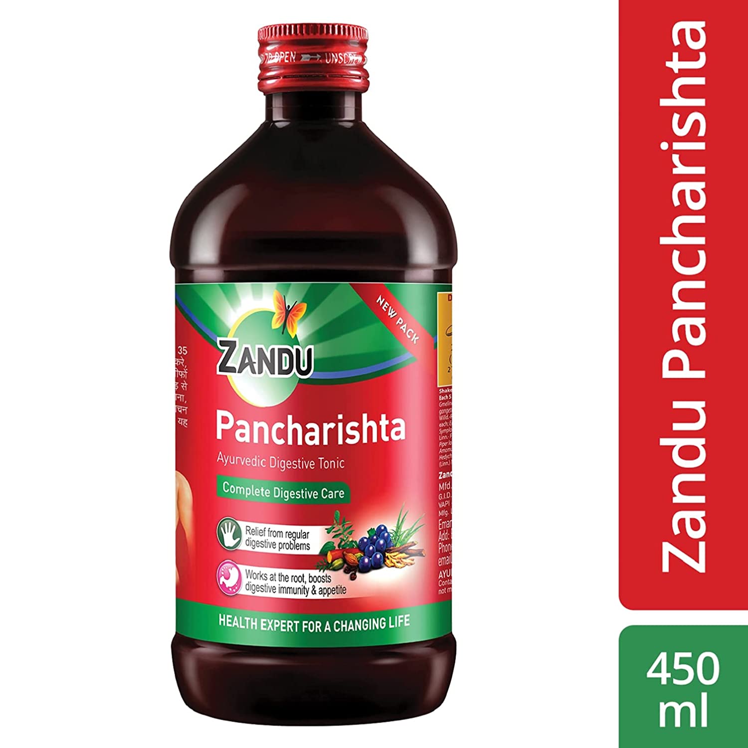 Zandu Pancharishta, 650 ml 450ml