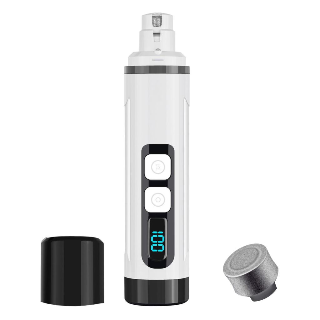 Dog Nail Trimmers Quiet Electric Pet Dog Nail Clippers Nail Clipper With Led Lights Nail Grinder High Speed Nail File Electric Clippers For Grooming S