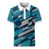 Herren-Hemd, Golf-Shirt, Retro, Farbkontrast, Outdoor, Straße, kurze Ärmel, Button-Down-Druck, Kleidung, Bekleidung, Mode, Designer, lässig, atmungsaktiv