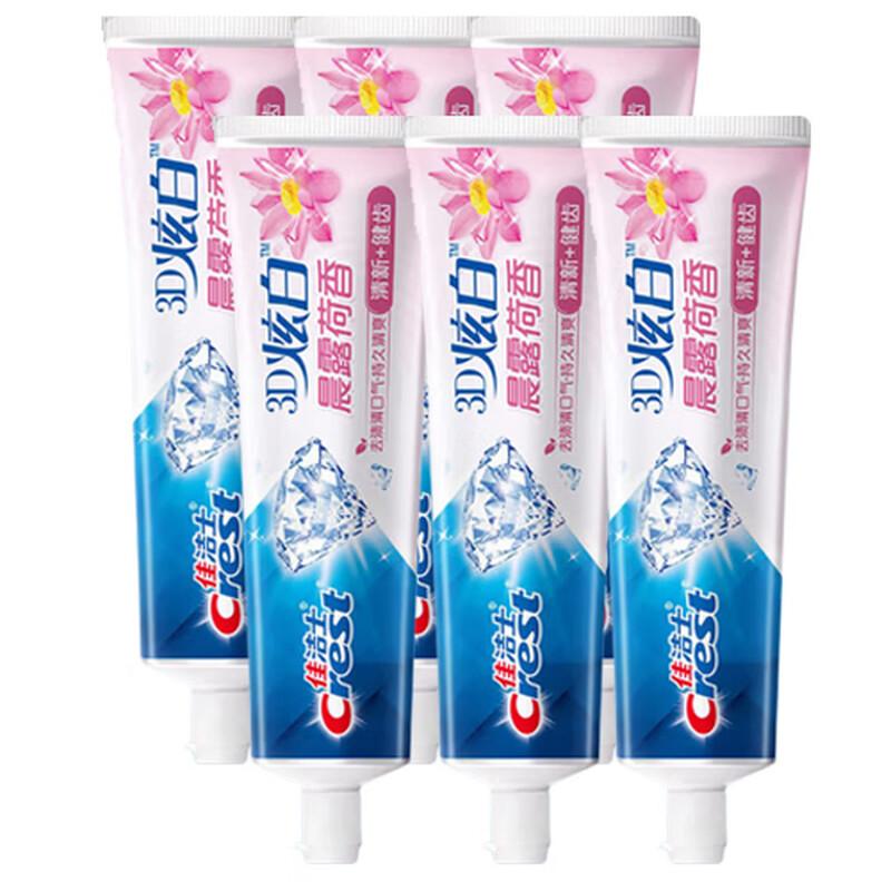 Crest 3D White Morning Dew Lotus Fragrance Toothpaste