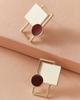 European Street Style Women's Trendy Stud Earrings - Versatile, Simple, and Popular Internet Celebrity Drops