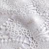 Wasserlösliches Spitzenstickstoff, Stickerei-Hohlgewebe, Milchsilk Vollbreite