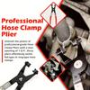 1/4pcs Professional Hose Clamp Pliers- Fuel Line Disconnection and Removal Tool Kit for Auto Repair