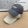 Light and Quick-drying Letter Embroidered Baseball Cap Women's Summer Cap Versatile Breathable Sunshade Sun Protection Soft Top Hat