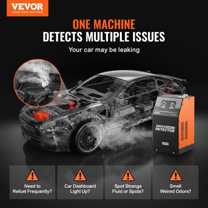 Automotive Smoke Machine Leak Detector, Dual-mode Diagnostics, High Flow Rate, Compact Design,