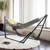 Sifflus Japanese Brand That Passed the Domestic 2WAY Portable Hammock Chair [Reliable Third-party Load-bearing Test] Free-standing & C-1 -BLACK-