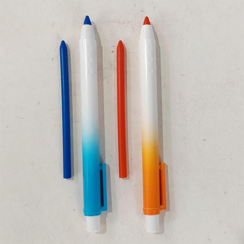 Replaceable Refills Erasable Crayon Smooth Writing Painting Doodle Pen Mechanical Crayon  Students